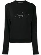 Saint Laurent Star Logo Sweatshirt - Black