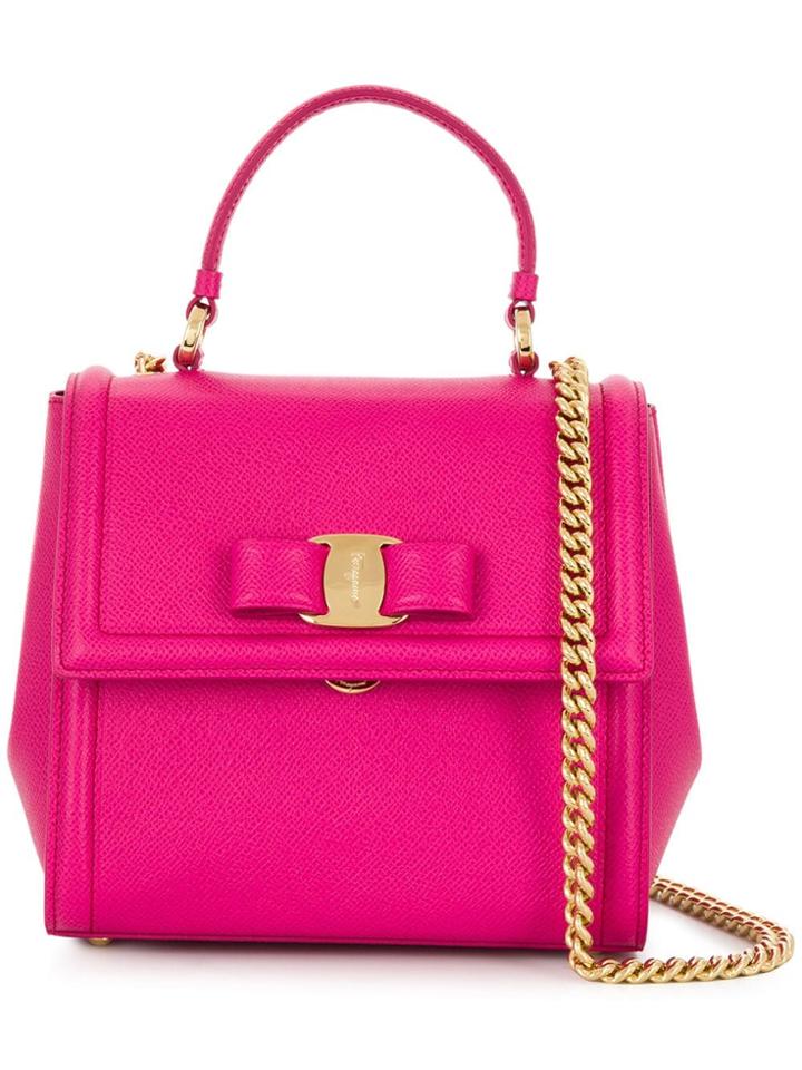 Salvatore Ferragamo Vara Bow Bag - Pink