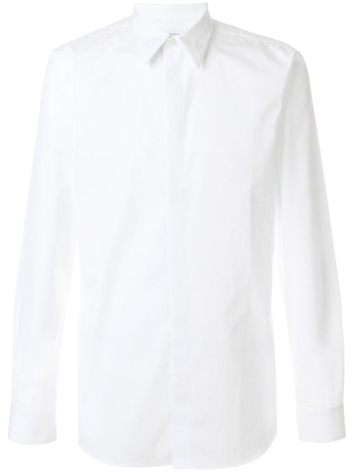 Givenchy Long-sleeve Fitted Shirt - White