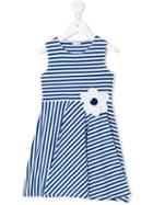 Il Gufo - Striped Sleeveless Dress - Kids - Cotton - 10 Yrs, Blue