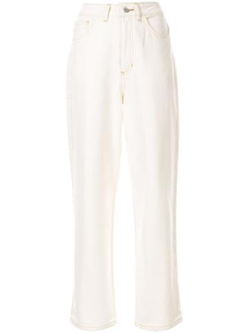 Ingorokva Maya Flared Jeans - White