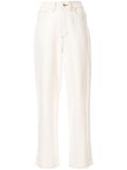 Ingorokva Maya Flared Jeans - White