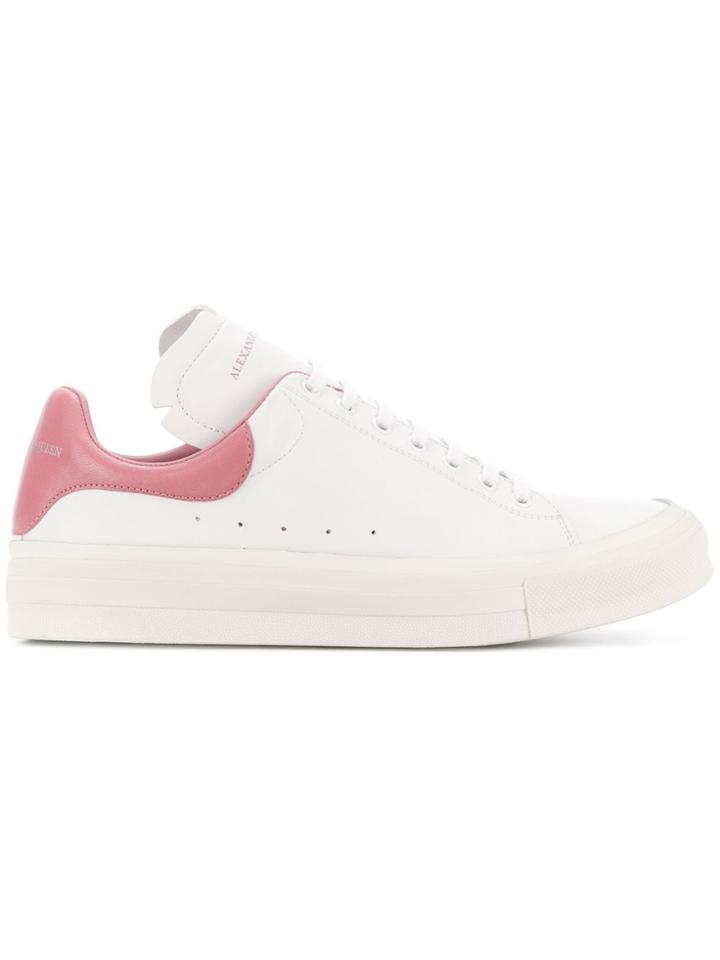 Alexander Mcqueen Platform Tennis Sneakers - White