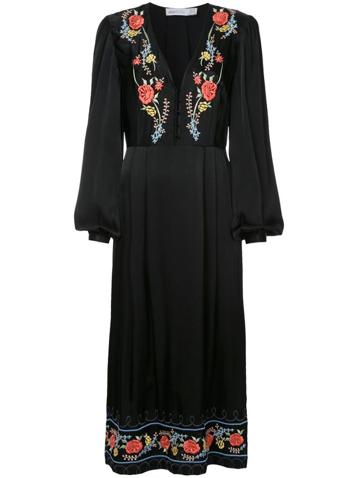 Alice Mccall Where The Wild Roses Go Dress - Black