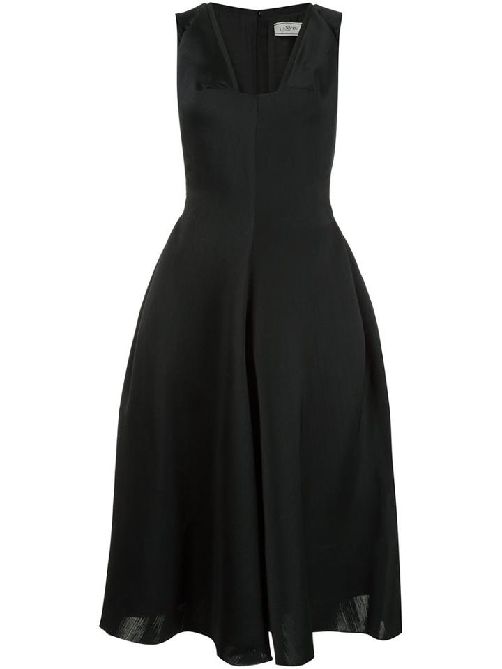 Lanvin Flared Midi Dress