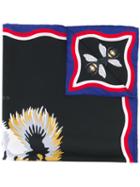 Gucci - Tiger And Bee Print Scarf - Men - Silk - One Size, Black, Silk