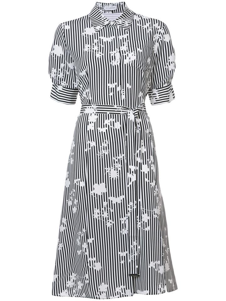 Altuzarra - Kieran Printed Shirt Dress - Women - Silk - 38, Black, Silk
