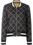 Isabel Marant Étoile Dabney Bomber Jacket, Women's, Size: 36, Black, Cotton/polyester/viscose
