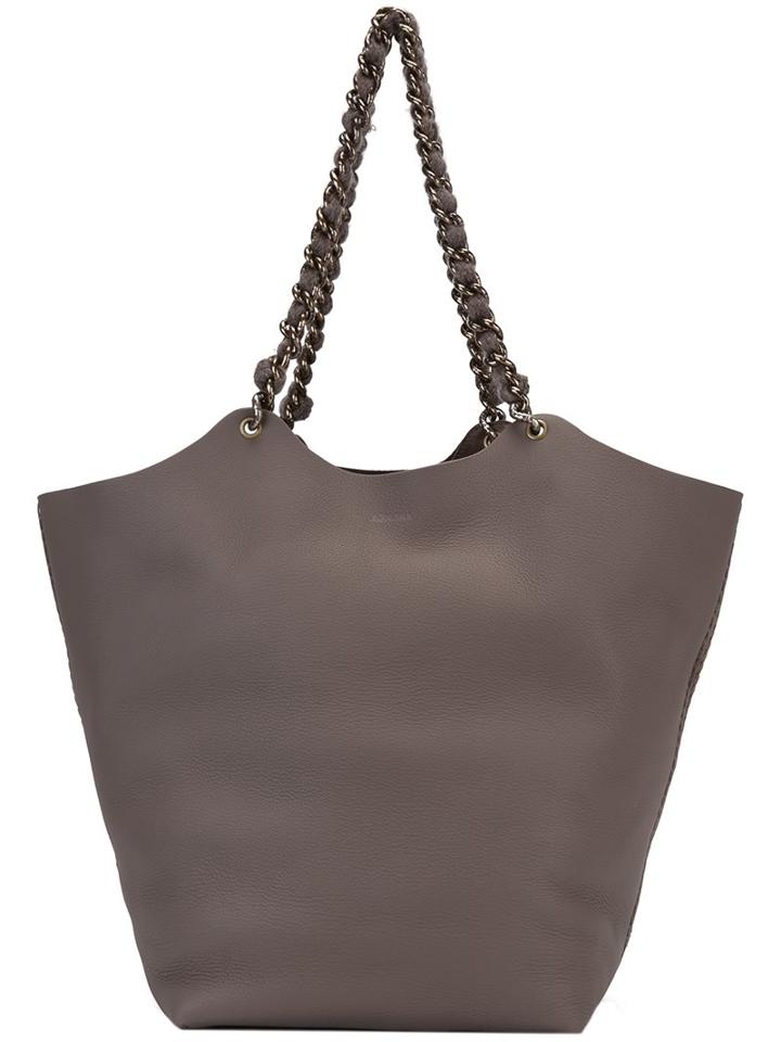 Agnona 'marella' Tote, Women's, Grey