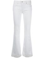 7 For All Mankind Charlize Jeans, Women's, Size: 29, White, Cotton/polyester/spandex/elastane