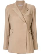 Wynn Hamlyn Partner Double Breasted Blazer - Brown