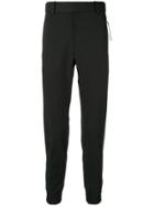 Wooyoungmi Slim Fit Tapered Trousers - Black