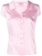 Styland Short Sleeved Blouse - Pink