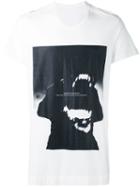 Julius - Text Print T-shirt - Men - Cotton/modal - 2, White, Cotton/modal