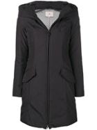 Peuterey Padded Fitted Coat - Black