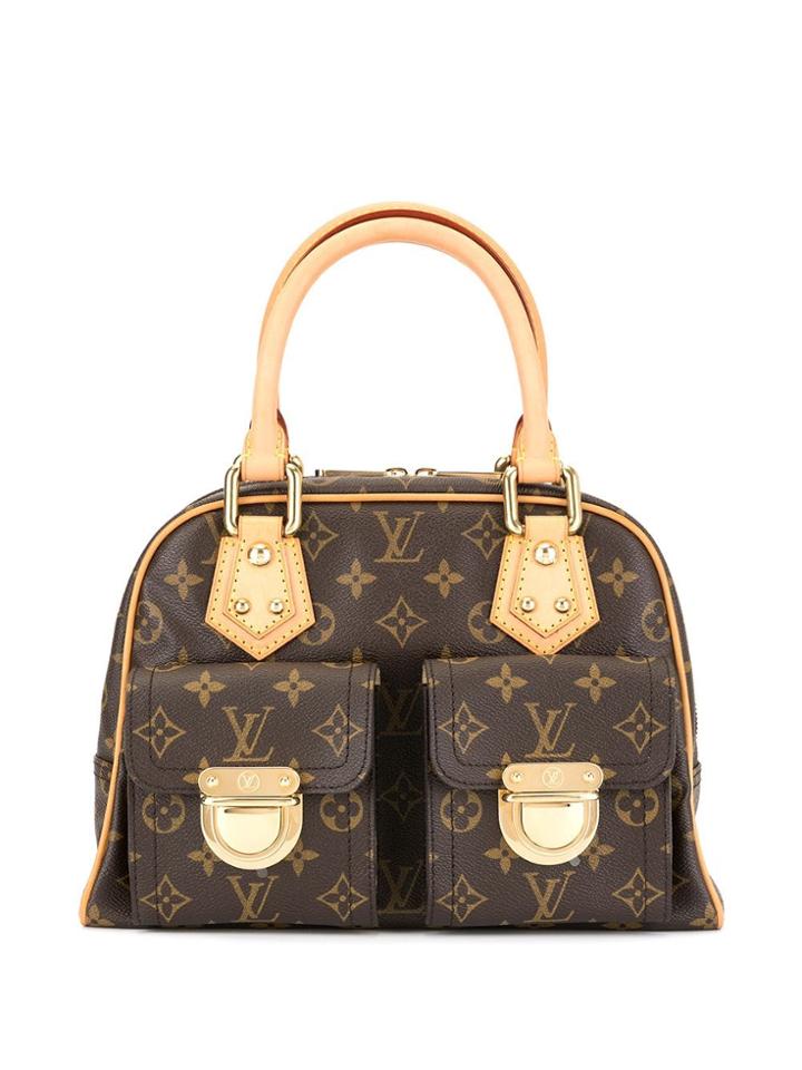 Louis Vuitton Pre-owned Manhattan Pm Hand Bag - Brown