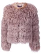 Ralph Lauren Black Fur Jacket