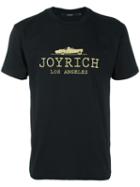 Joyrich Embroidered Logo T-shirt, Adult Unisex, Size: Small, Black, Cotton