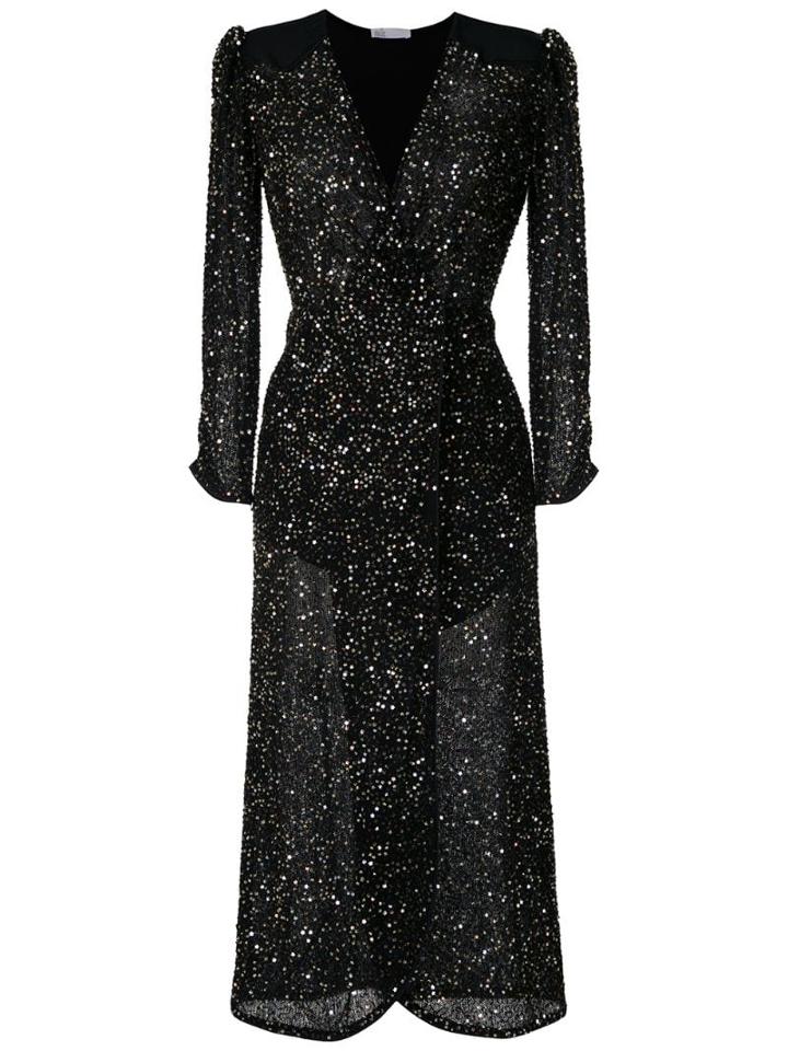Nk Antares Malu Midi Dress - Black