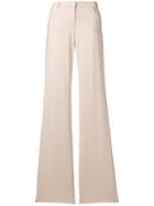 Versace Vintage Flared Trousers - Nude & Neutrals