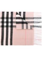 Burberry House Check Scarf - Pink & Purple
