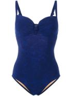 Marlies Dekkers Puritsu Plunge Balcony Swimsuit - Blue