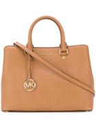 Michael Michael Kors Savanna Large Satchel - Brown