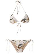 Adriana Degreas Printed Triangle Bikini Set - Multicolour