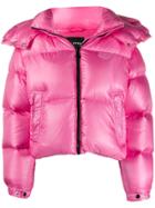 Duvetica Short Puffer Jacket - Pink