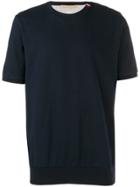 Eleventy Short-sleeve Sweater T-shirt - Blue