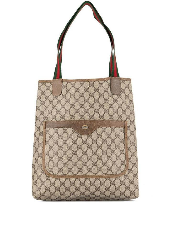 Gucci Pre-owned Shelly Shoulder Bag - Brown