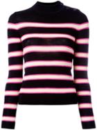 Isabel Marant Étoile Striped Jumper, Women's, Size: 38, Black, Polyester/viscose