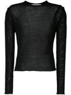 Isabel Benenato Knitted Sweater - Black