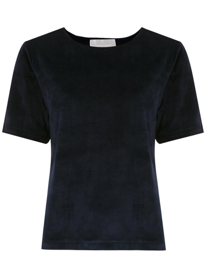 Lilly Sarti Velvet T-shirt - Blue