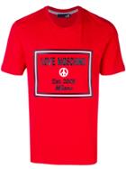 Love Moschino Raised Logo T-shirt - Red