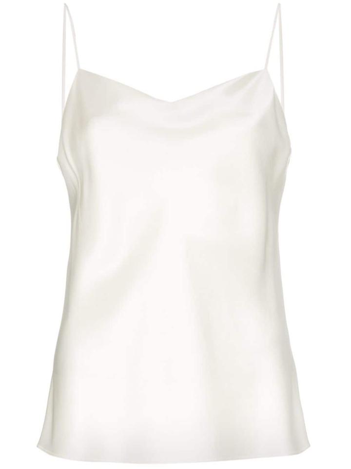 Joseph Sten Sleeveless Cami Silk Top - White