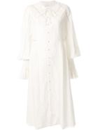 Renli Su Shirt Dress - White