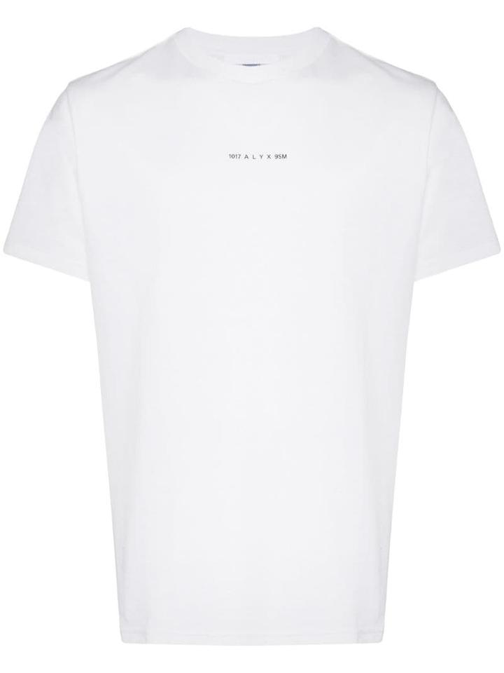1017 Alyx 9sm Ex Nihilo Logo Print T-shirt - White