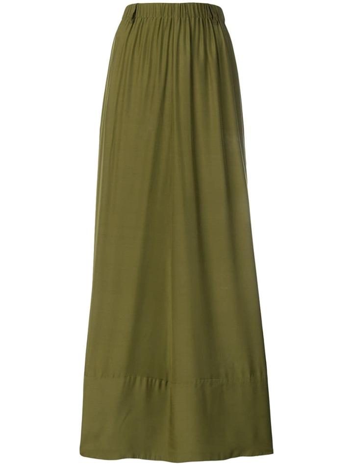 A.f.vandevorst Full Pleated Skirt - Green