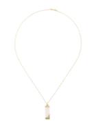 Sorellina 18kt Yellow Gold Gemstone Tablet Necklace