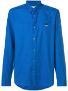 Kenzo Embroidered Logo Shirt - Blue