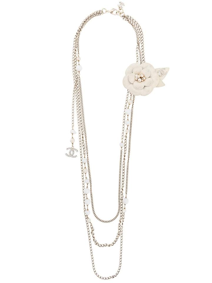Chanel Vintage Layered Long Necklace - Gold