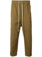 Rick Owens Drop-crotch Trousers - Brown