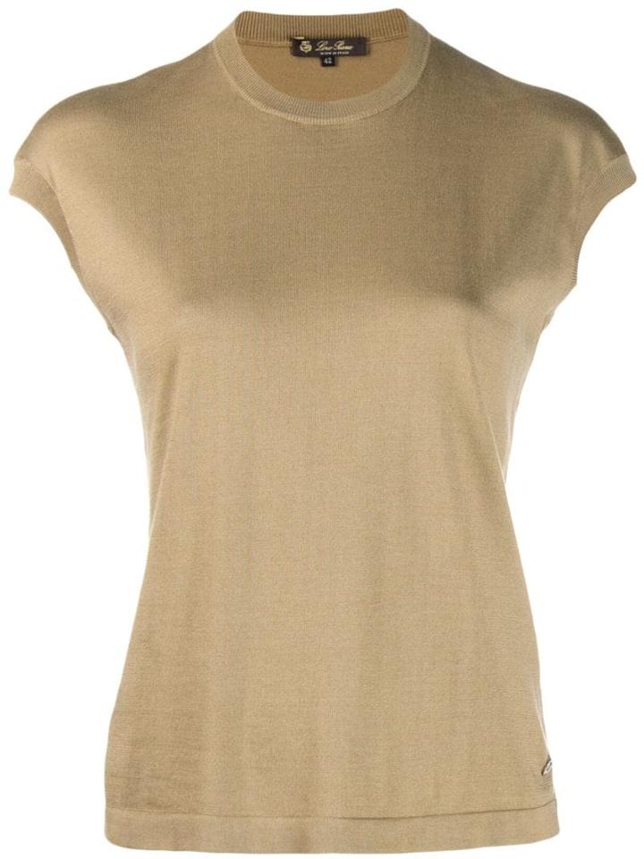 Loro Piana Fine Knit Top - Brown