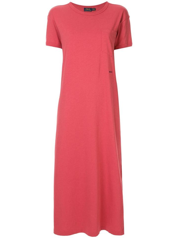 Polo Ralph Lauren T-shirt Midi Dress - Pink
