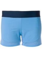 Adidas By Stella Mccartney Hot Yoga Shorts - Blue