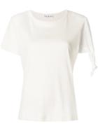 Jw Anderson Embellished Sleeve T-shirt - Nude & Neutrals