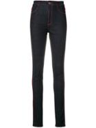Stella Mccartney High Rise Skinny Jeans - Black