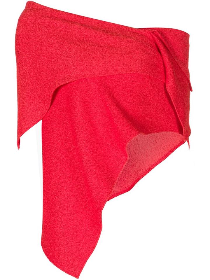 Rosie Assoulin Draped Asymmetric Top