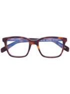 Saint Laurent - 'sl165' Glasses - Men - Acetate - 52, Brown, Acetate